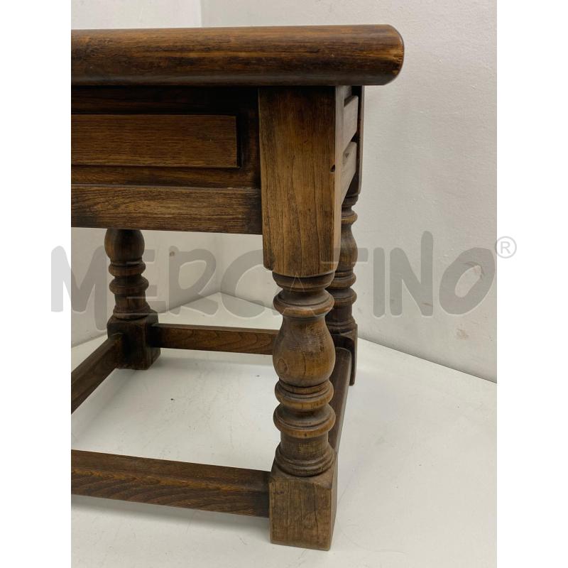 TAVOLINO LEGNO MASSELLO ANTICO | Mercatino dell'Usato Torino c.so traiano 3