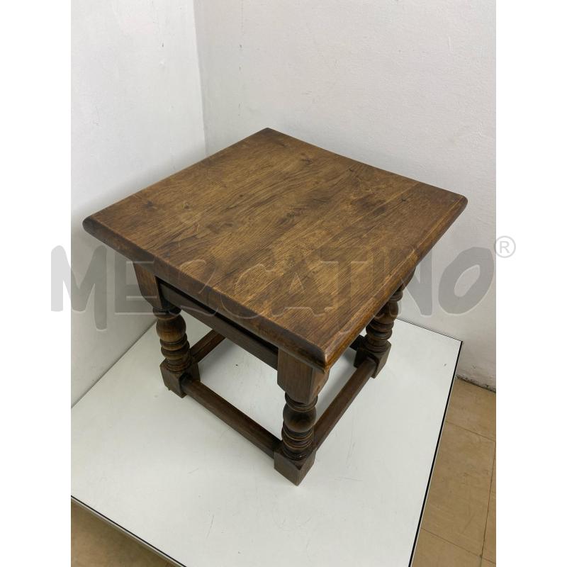 TAVOLINO LEGNO MASSELLO ANTICO | Mercatino dell'Usato Torino c.so traiano 4