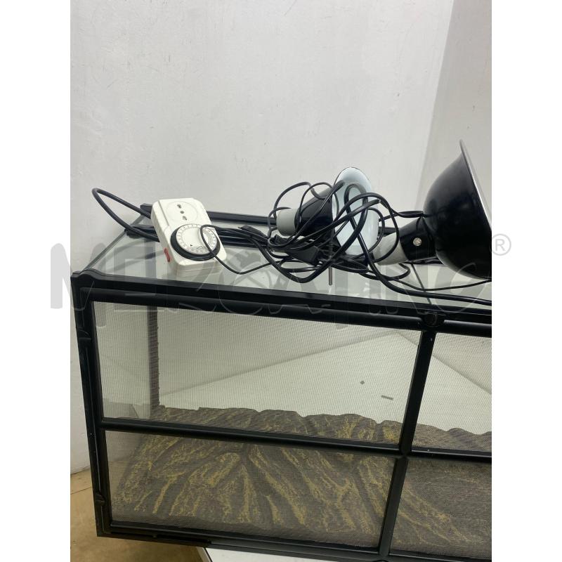 TERRARIO CON ACCESSORI | Mercatino dell'Usato Torino c.so traiano 3