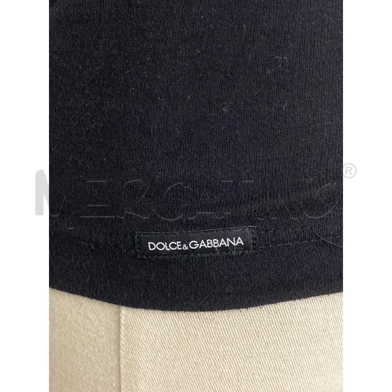 TOP DOLCE & GABBANA NERO CON ZIP | Mercatino dell'Usato Torino c.so traiano 4