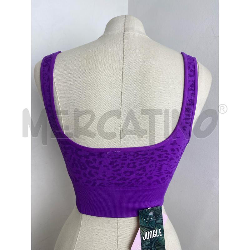 TOP FRIDA04 JUNGLE SENSIL VIOLA | Mercatino dell'Usato Torino c.so traiano 3