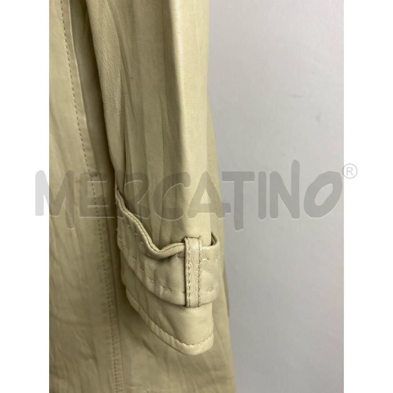 TRENCH DONNA MNG PELLE BEIGE | Mercatino dell'Usato Torino c.so traiano 4