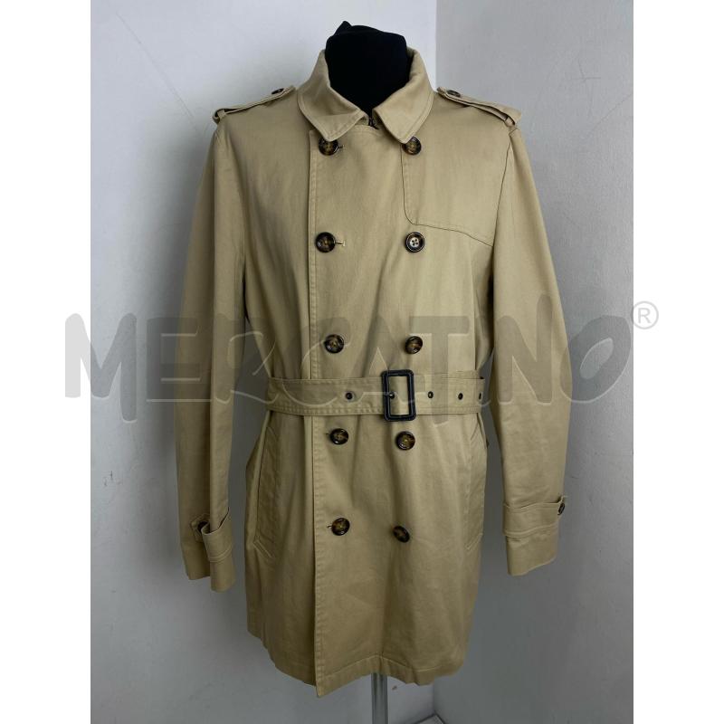 TRENCH UOMO CALVIN KLEIN BEIGE  | Mercatino dell'Usato Torino c.so traiano 4