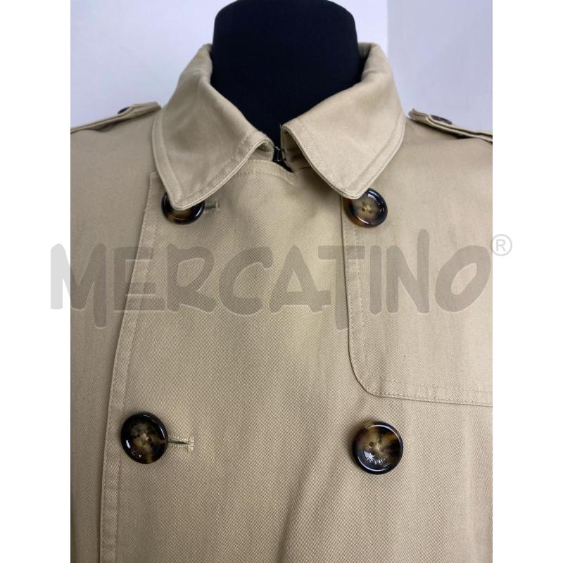TRENCH UOMO CALVIN KLEIN BEIGE  | Mercatino dell'Usato Torino c.so traiano 5