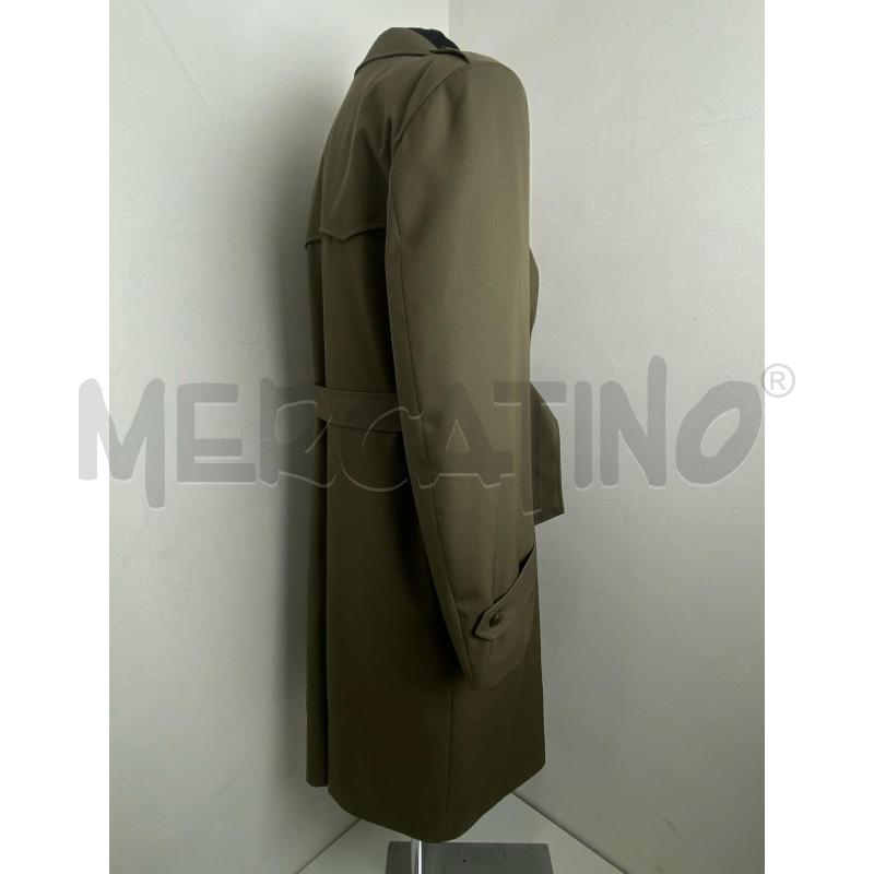 TRENCH UOMO ESERCITO ITALIANO VERDE SCURO | Mercatino dell'Usato Torino c.so traiano 3