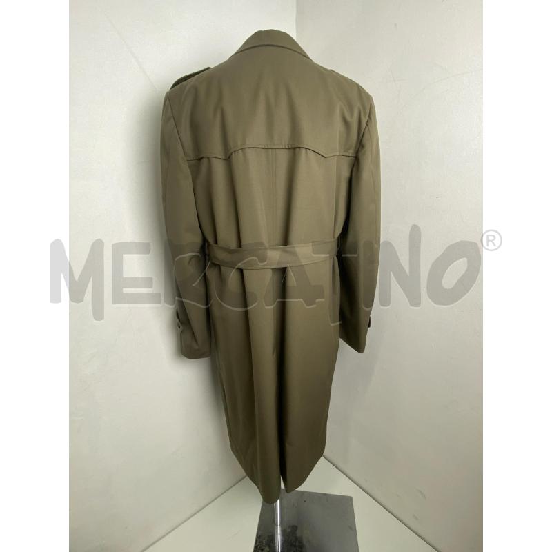 TRENCH UOMO ESERCITO ITALIANO VERDE SCURO | Mercatino dell'Usato Torino c.so traiano 4