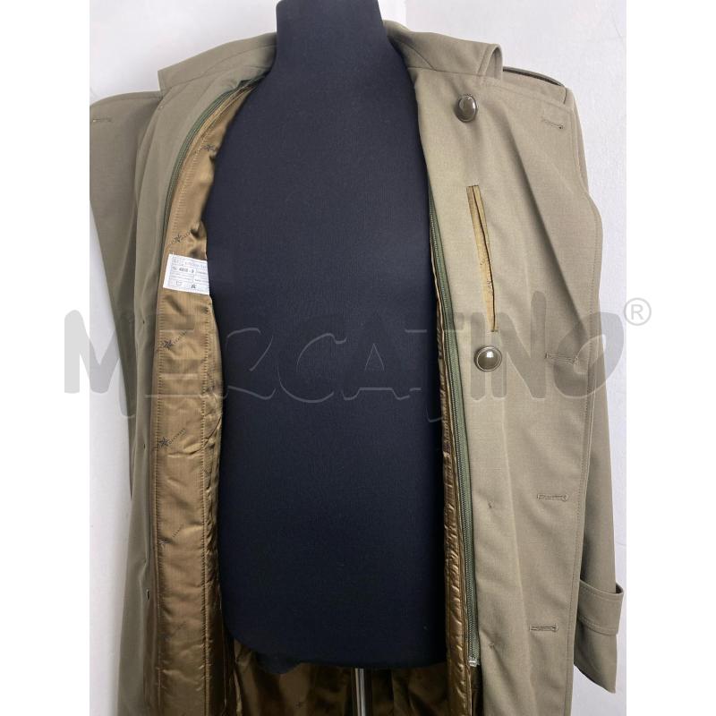 TRENCH UOMO ESERCITO ITALIANO VERDE SCURO | Mercatino dell'Usato Torino c.so traiano 5