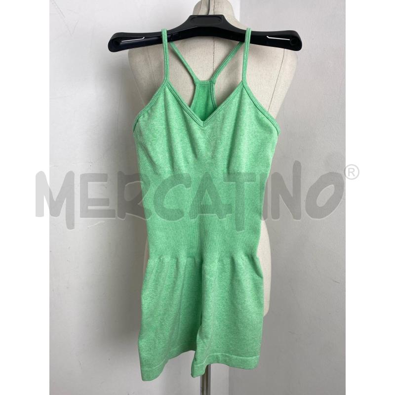 TUTA DONNA PROZIS VERDE MELLA CORTA | Mercatino dell'Usato Torino c.so traiano 1