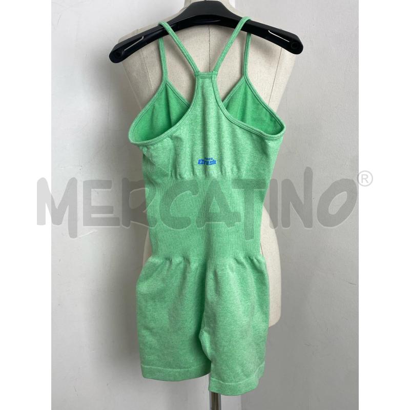 TUTA DONNA PROZIS VERDE MELLA CORTA | Mercatino dell'Usato Torino c.so traiano 3