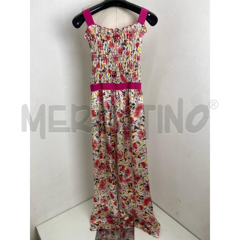 TUTA DONNA TWIN SET BIANC FUCHSIA FIOR | Mercatino dell'Usato Torino c.so traiano 4