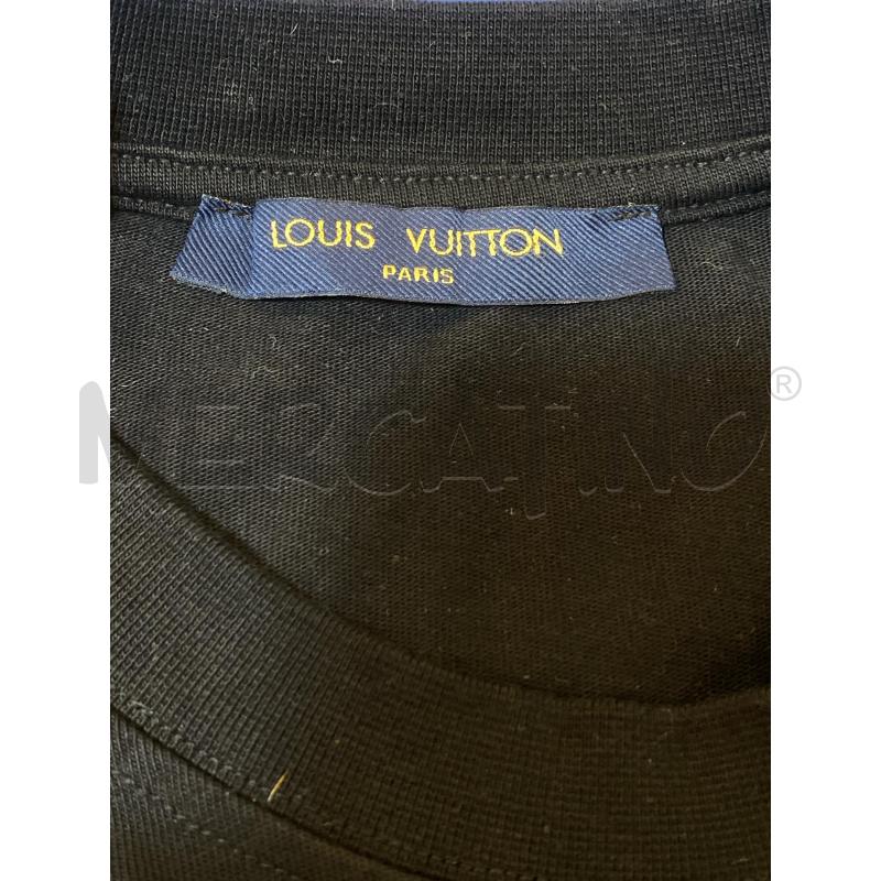 T SHIRT UOMO LOUIS VUITTON NERO | Mercatino dell'Usato Torino c.so traiano 4