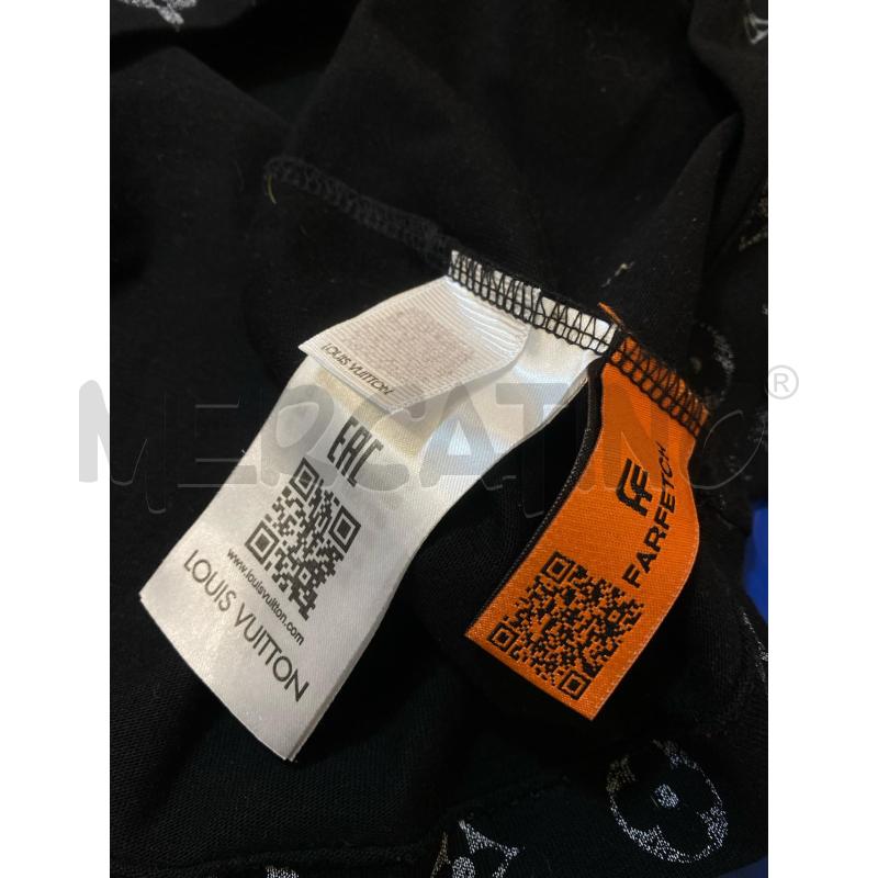 T SHIRT UOMO LOUIS VUITTON NERO | Mercatino dell'Usato Torino c.so traiano 5