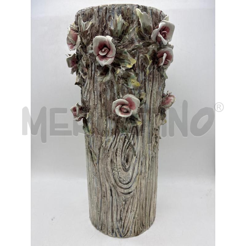 VASO CERAMICA ANSELMO ALBISOLA | Mercatino dell'Usato Torino c.so traiano 1