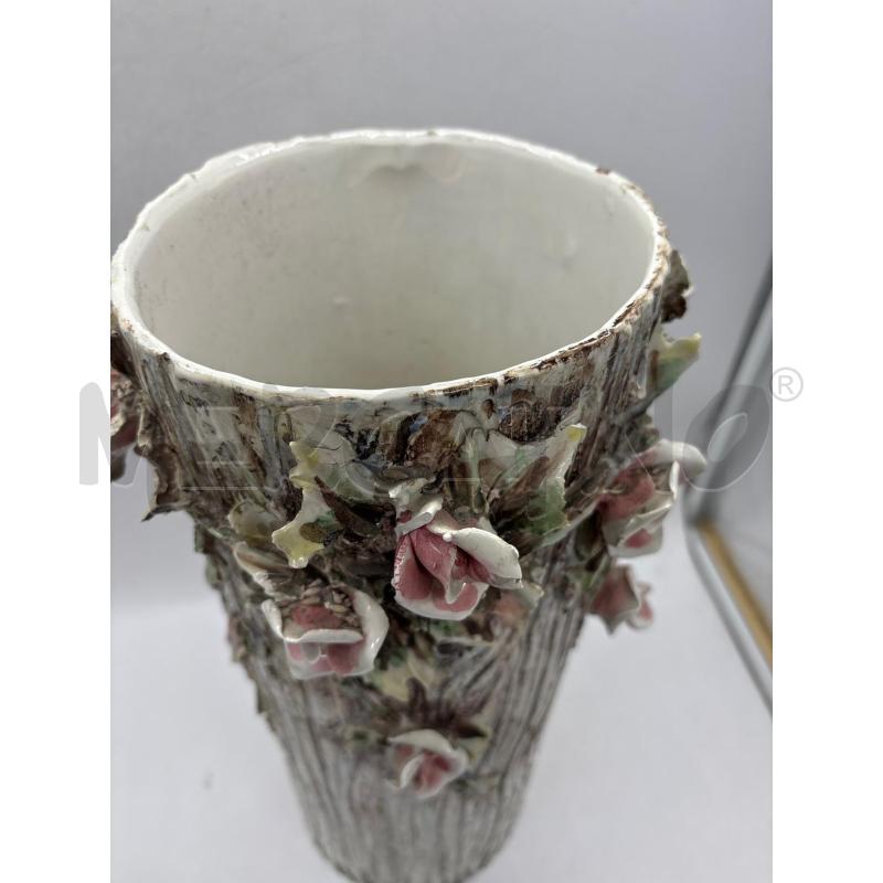 VASO CERAMICA ANSELMO ALBISOLA | Mercatino dell'Usato Torino c.so traiano 4