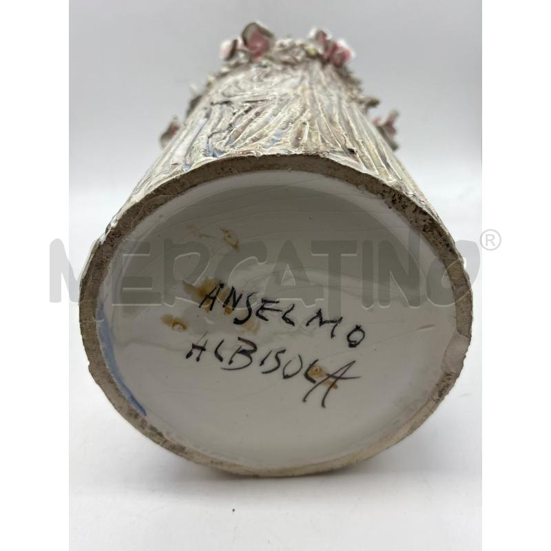 VASO CERAMICA ANSELMO ALBISOLA | Mercatino dell'Usato Torino c.so traiano 5