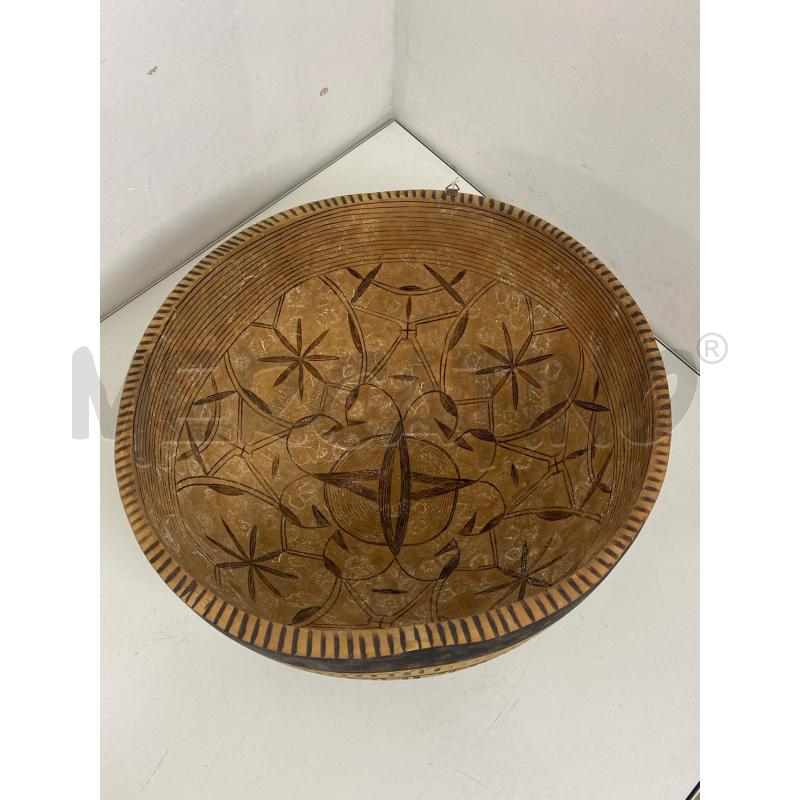 VASO ZUCCA DECORATIVA NIGERIA  | Mercatino dell'Usato Torino c.so traiano 1