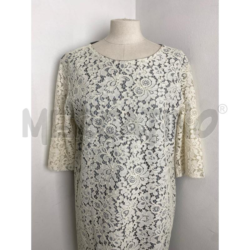 VESTITO DONNA BACKGROUND PANNA PIZZO | Mercatino dell'Usato Torino c.so traiano 2