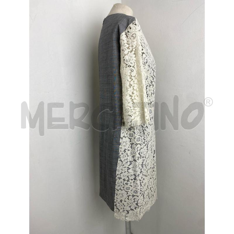 VESTITO DONNA BACKGROUND PANNA PIZZO | Mercatino dell'Usato Torino c.so traiano 4