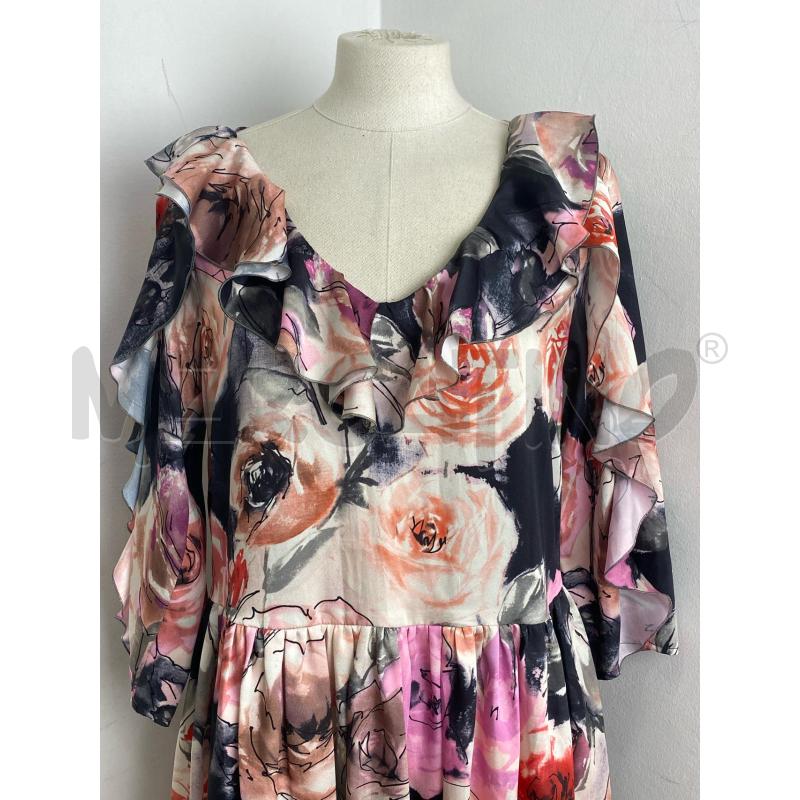 VESTITO DONNA BLUGIRL ROSA FANTASIA | Mercatino dell'Usato Torino c.so traiano 2