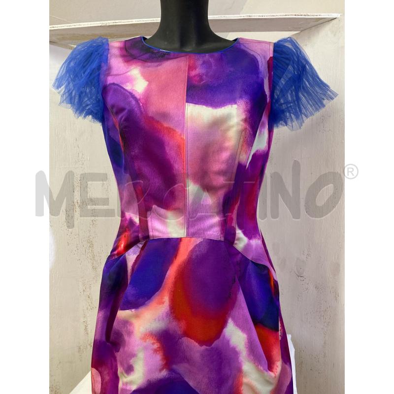 VESTITO DONNA BURBERRY FUCSIA VIOL  | Mercatino dell'Usato Torino c.so traiano 3