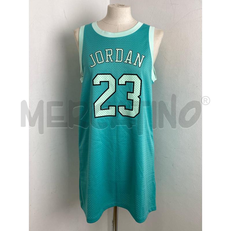 VESTITO DONNA JORDAN 23 VERDE | Mercatino dell'Usato Torino c.so traiano 1