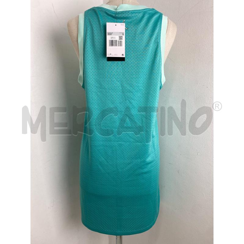 VESTITO DONNA JORDAN 23 VERDE | Mercatino dell'Usato Torino c.so traiano 3