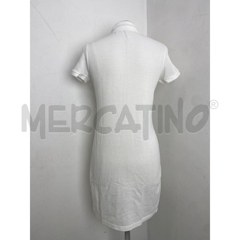 VESTITO DONNA LACOSTE BIANC  | Mercatino dell'Usato Torino c.so traiano 3