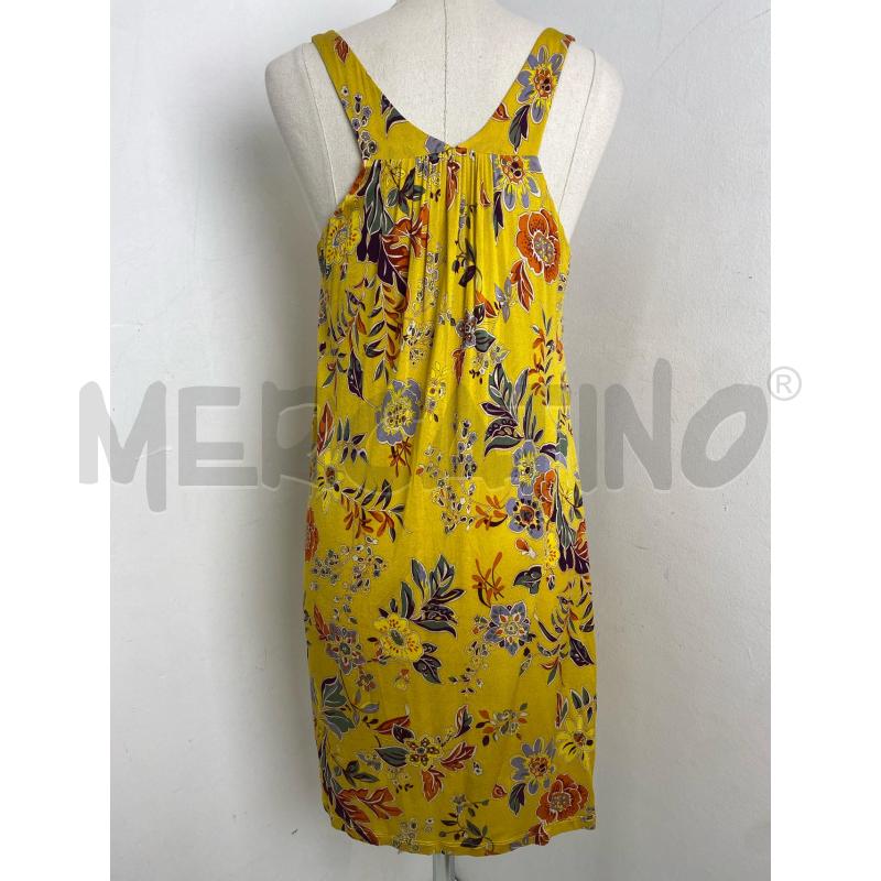 VESTITO DONNA MAX&CO GIALLO CON FIORI | Mercatino dell'Usato Torino c.so traiano 3