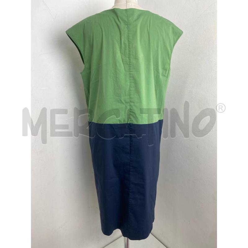 VESTITO DONNA MAX MARA VERDE BLU | Mercatino dell'Usato Torino c.so traiano 3