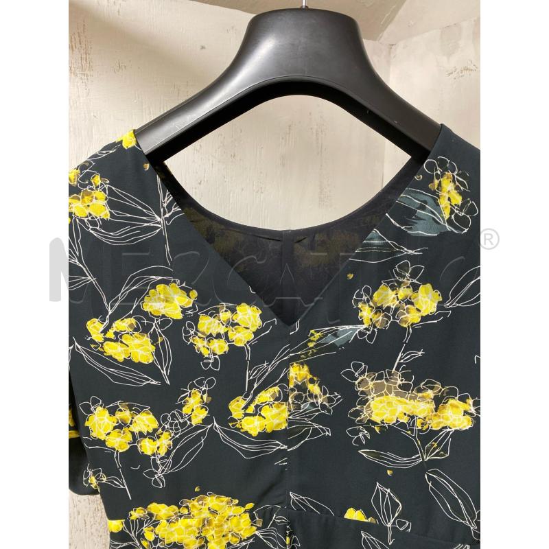VESTITO DONNA PATRIZIA NER GIALL | Mercatino dell'Usato Torino c.so traiano 4