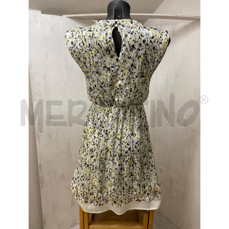 VESTITO DONNA PATRIZIA PEPE BIANC GIALL NER | Mercatino dell'Usato Torino c.so traiano 2