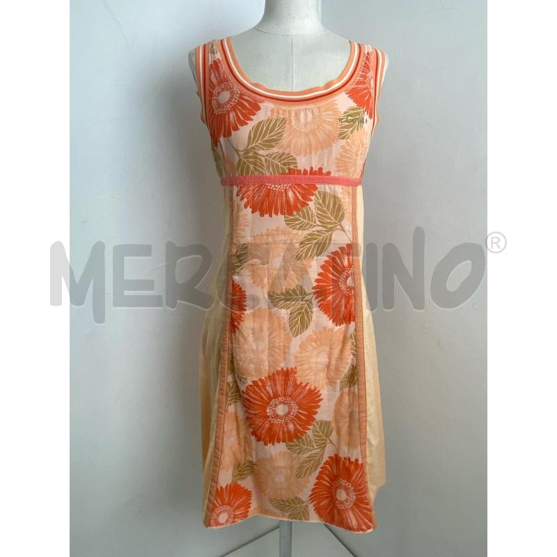 VESTITO DONNA SPORTMAX CODE FIORI PESCA | Mercatino dell'Usato Torino c.so traiano 1