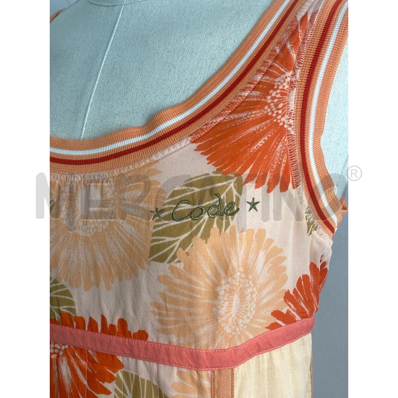 VESTITO DONNA SPORTMAX CODE FIORI PESCA | Mercatino dell'Usato Torino c.so traiano 3