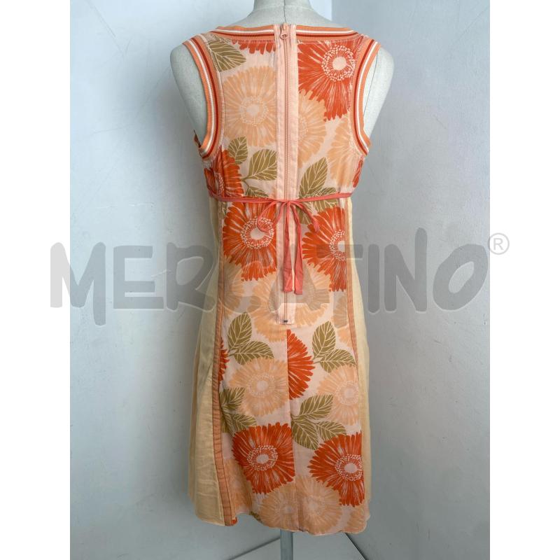 VESTITO DONNA SPORTMAX CODE FIORI PESCA | Mercatino dell'Usato Torino c.so traiano 4