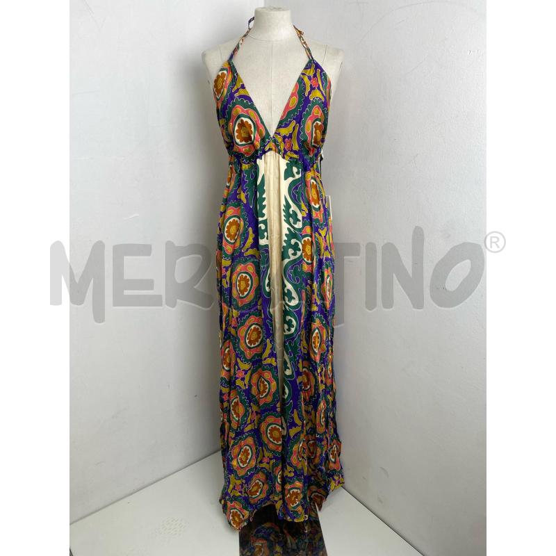 VESTITO DONNA TENSIONE IN FIRENZE MULTICOL | Mercatino dell'Usato Torino c.so traiano 1