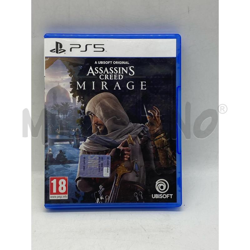 VIDEO GIOCO ASSASIN'S CREED MIRAGE PS5 | Mercatino dell'Usato Torino c.so traiano 1