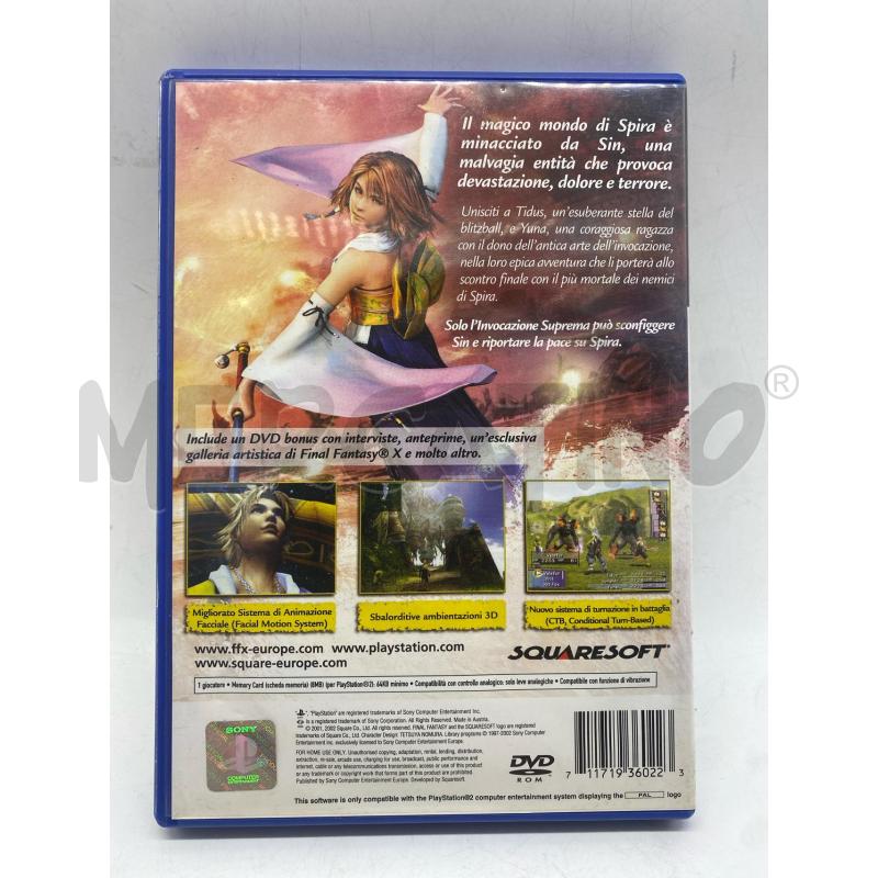 VIDEO GIOCO FINAL FANTASY X PS2 | Mercatino dell'Usato Torino c.so traiano 2