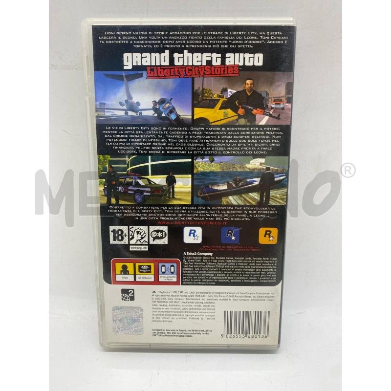 VIDEO GIOCO GRAND THEFT AUTO LIBERTY CITY STORIES | Mercatino dell'Usato Torino c.so traiano 2