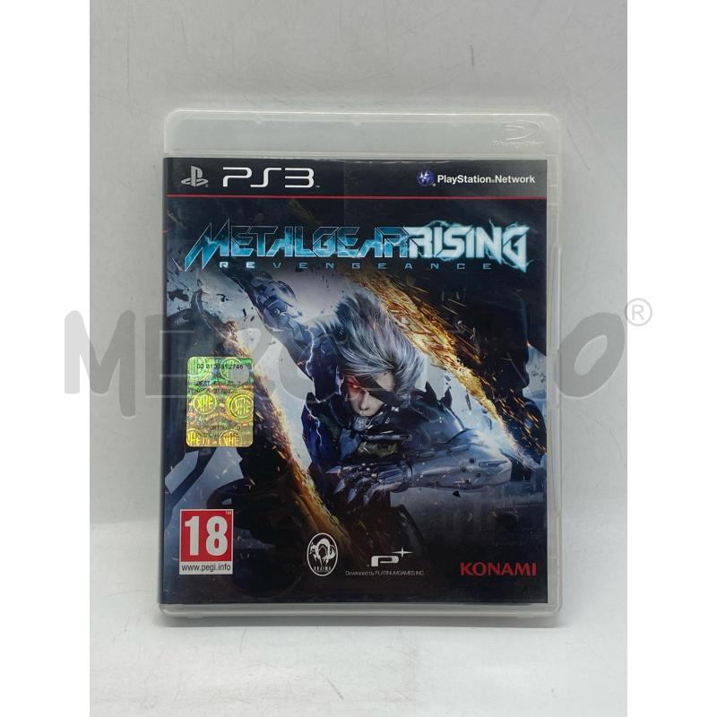 VIDEO GIOCO METAL GEAR RISING PS3 | Mercatino dell'Usato Torino c.so traiano 1