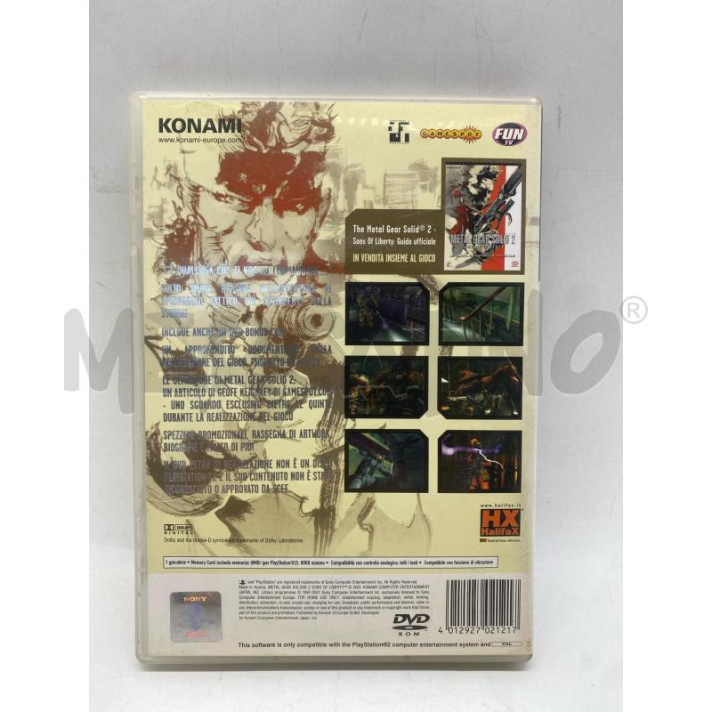VIDEO GIOCO METAL GEAR SOLID SONS OF LIBERTY | Mercatino dell'Usato Torino c.so traiano 4