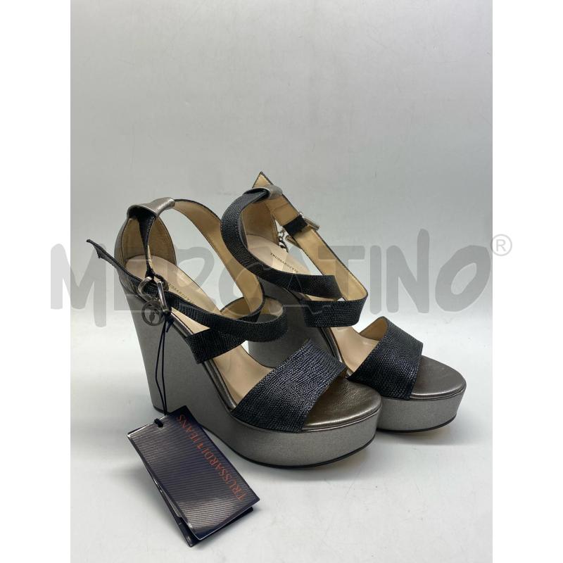 ZEPPA TRUSSARDI JEANS ARGENT GRIG | Mercatino dell'Usato Torino c.so traiano 2