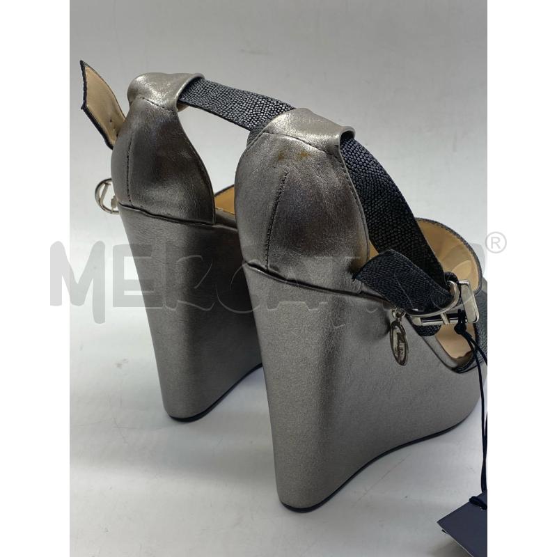 ZEPPA TRUSSARDI JEANS ARGENT GRIG | Mercatino dell'Usato Torino c.so traiano 3