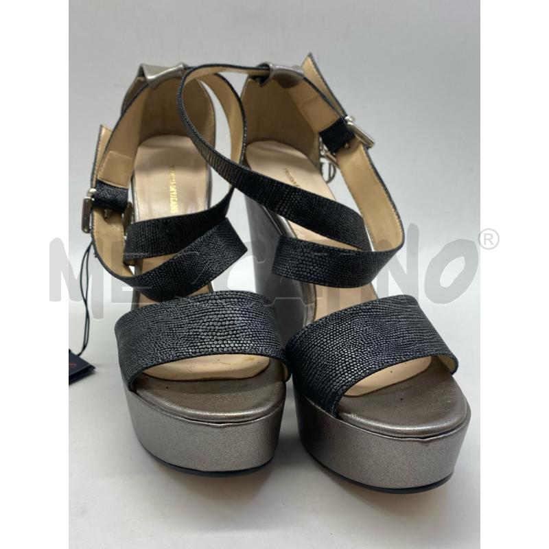 ZEPPA TRUSSARDI JEANS ARGENT GRIG | Mercatino dell'Usato Torino c.so traiano 4