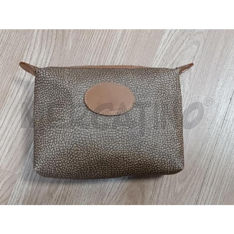 BEAUTY / POCHETTE BORBONESE MARRONE MACULATO  | Mercatino dell'Usato Torino tenivelli 1
