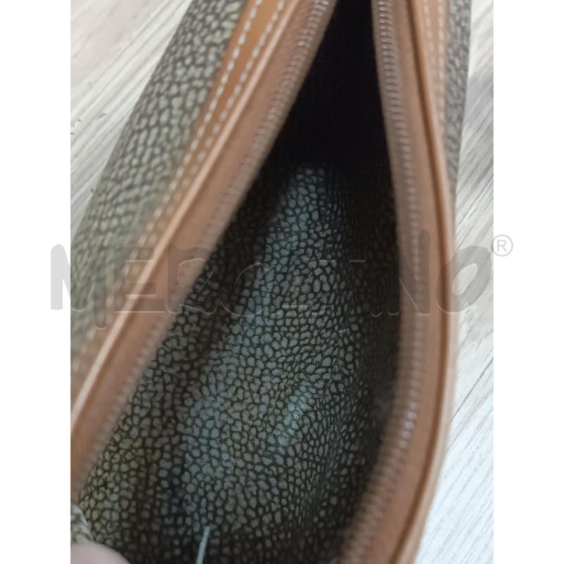 BEAUTY / POCHETTE BORBONESE MARRONE MACULATO  | Mercatino dell'Usato Torino tenivelli 4
