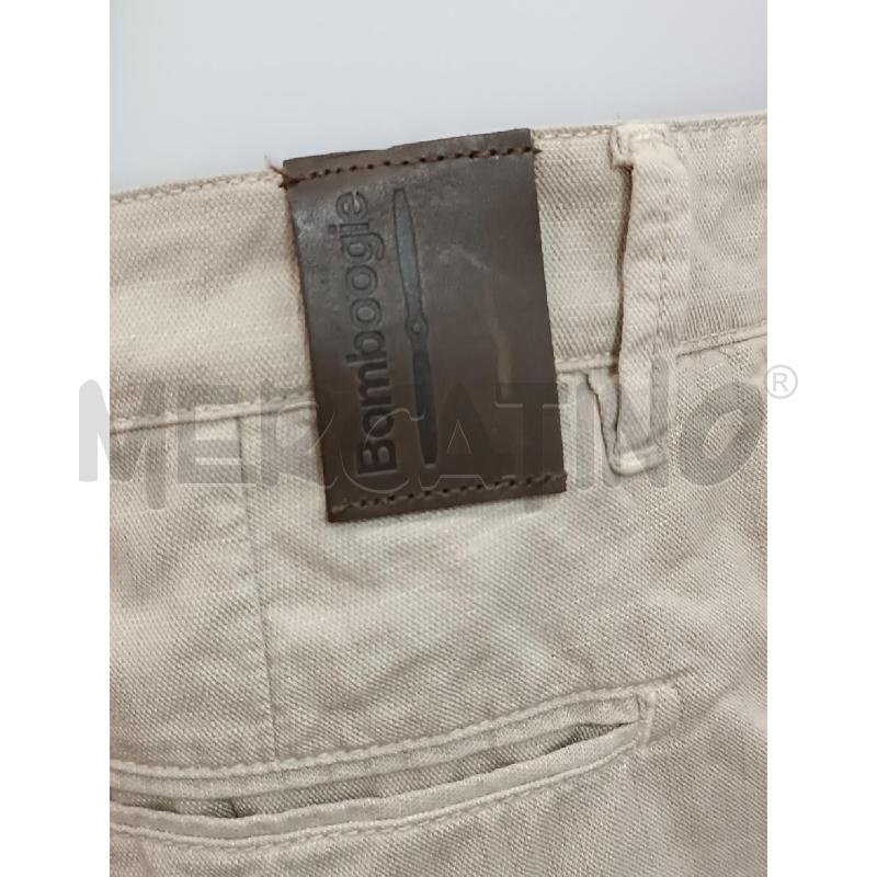 BERMUDA DONNA BOMBOOGIE BEIGE MISTO COTONE | Mercatino dell'Usato Torino tenivelli 3