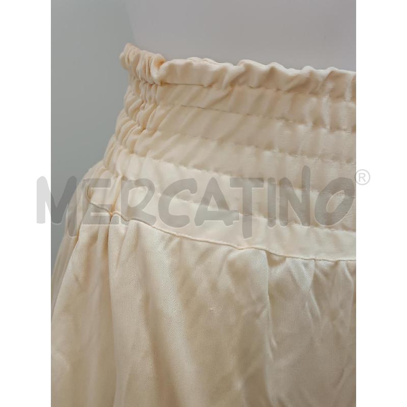 BERMUDA DONNA VALENTINO SETA BEIGE  | Mercatino dell'Usato Torino tenivelli 2