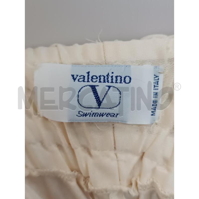 BERMUDA DONNA VALENTINO SETA BEIGE  | Mercatino dell'Usato Torino tenivelli 4