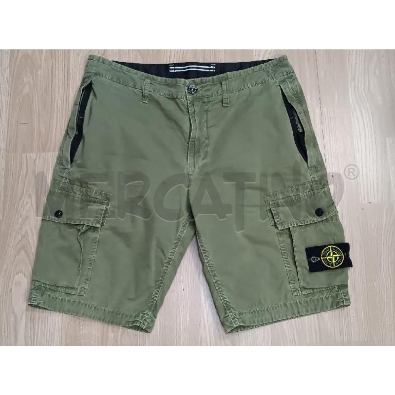 BERMUDA UOMO STONE ISLAND VERDONE  | Mercatino dell'Usato Torino tenivelli 1