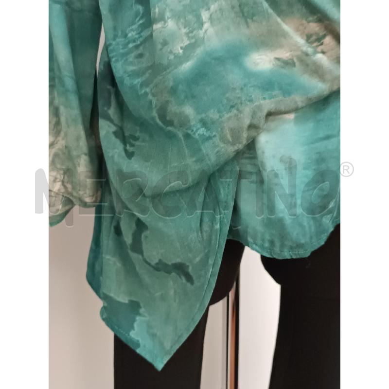 BLUSA DONNA IXOS VERDE SFUMATURE VARIE  | Mercatino dell'Usato Torino tenivelli 4